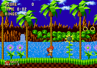 Sally Acorn in Sonic the Hedgehog Screenshot 1